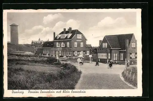 AK Domburg, Pension Zonneduin met Klein Zanneduin