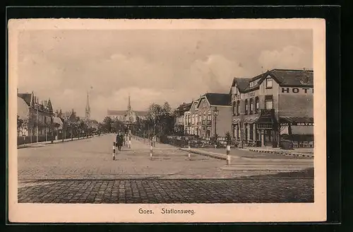AK Goes, Stationsweg