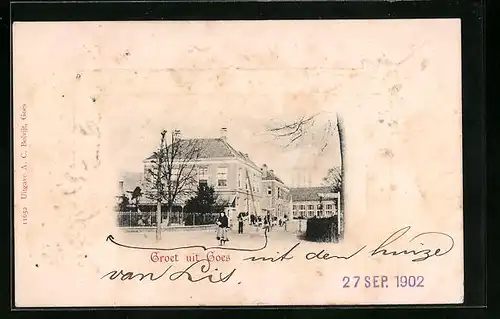 Präge-AK Goes, Gebäudeansicht