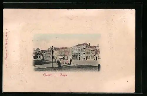 Präge-AK Goes, Markt