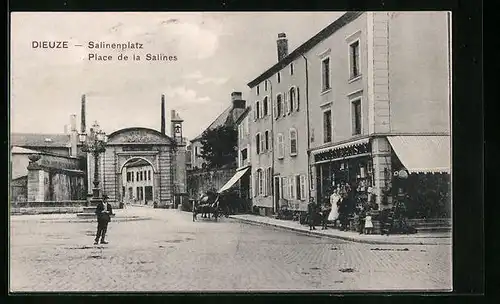 AK Dieuze, Place de la Salines