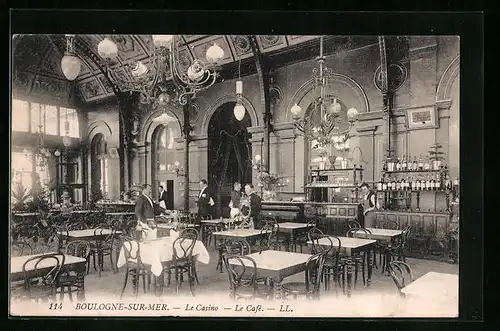 AK Boulogne-sur-Mer, Le Casino - Le Cafe
