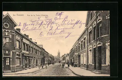 AK La Bassée, Rue de la Porte d`Estaires