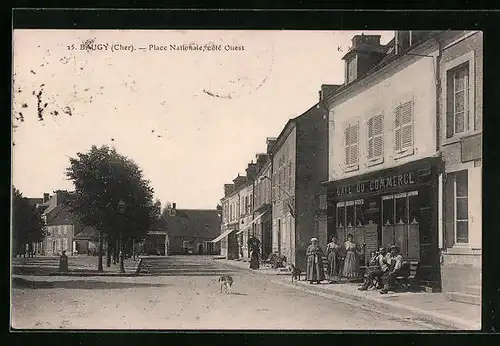 AK Baugy, Place Nationale, cote Ouest