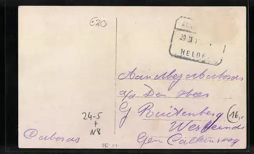 Foto-AK Zaandam, Hochwasser in einer Strassenpartie 1916