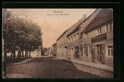 AK Bismark, Partie an der Alte-Strasse