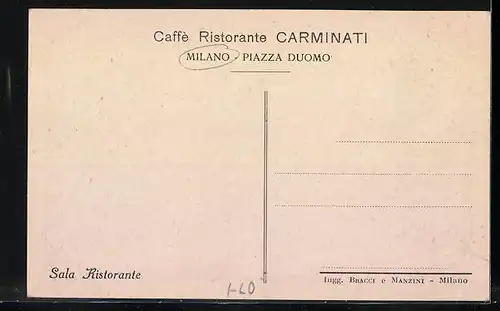 AK Milano, Piazza Duomo, Sala Ristorante