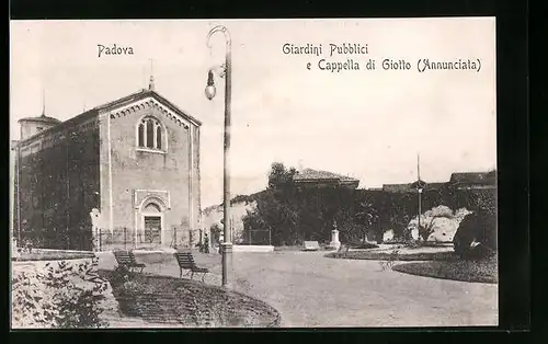 AK Padova, Giardini Pubblici e Cappella di Giotto