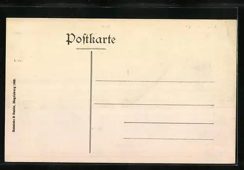 AK Lüdenscheid, Totalansicht von den Feldern aus