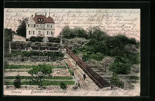 AK Dresden-Trachenberge, Restaurant Eichenhof