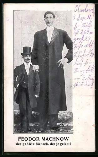 AK Feodor Machnow, der grösste Mensch, der je gelebt