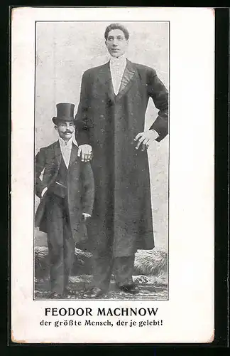 AK Feodor Machnow, der grösste Mensch, der je gelebt