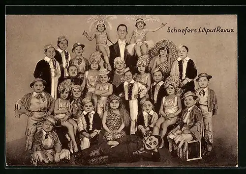 AK Schaefer`s Märchenstadt Liliput - Liliput Revue