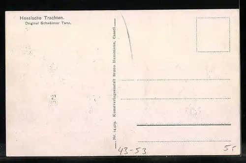 AK Hessen, Original Schwälmer Tanz