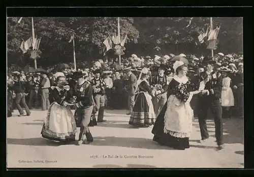 AK Volkstanz, Le bal de la Gavotte Bretonne