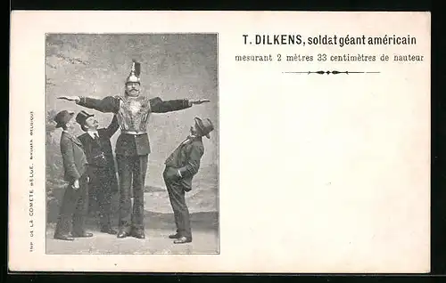 AK T. Dilkens, soldat géant américain