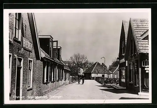 Foto-AK Hippolytushoef, Wieringen, Elftstraat