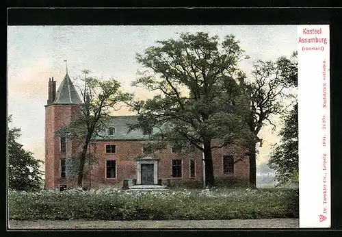 AK Heemskerk, Kasteel Assumburg (vorkant)