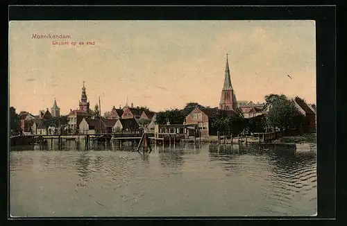 AK Monnikendam, Gezicht op de stadt