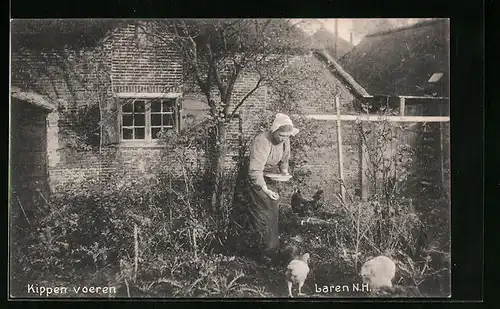 AK Laren, Kippen voeren