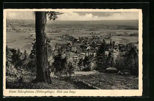 AK Rödinghausen /Wiehengebirge, Blick vom Berge