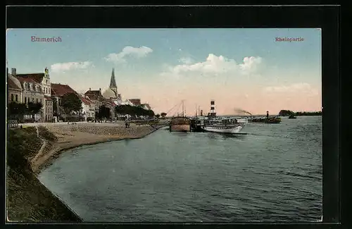 AK Emmerich, Rheinpartie mit Anleger