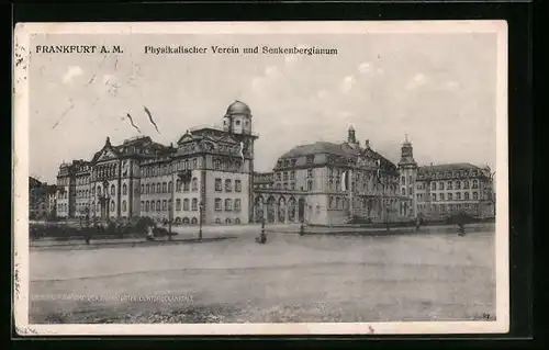 AK Frankfurt-Westend, Physikalischer Verein und Senkenbergianum