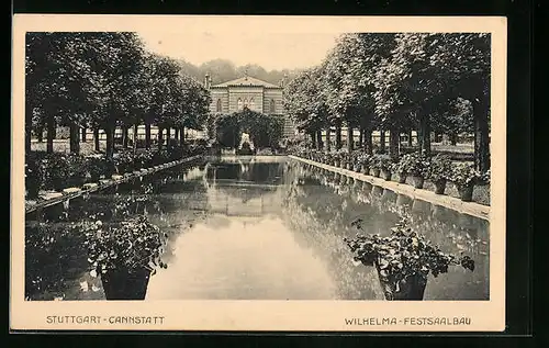 AK Stuttgart-Cannstatt, Wilhelma-Festsaalbau