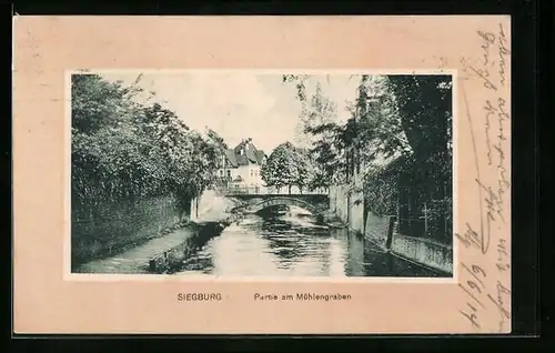 AK Siegburg, Partie am Mühlengraben