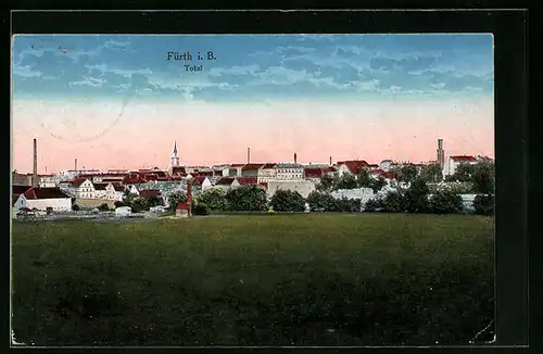 AK Fürth i. B., Totalansicht