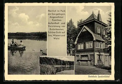 AK Speckenbüttel, Bootshaus und Ruderpartie