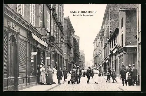 AK Saint-Chamond, Rue de la Republique