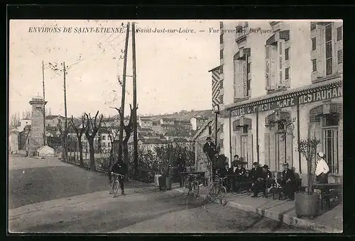 AK Saint-Just-sur-Loire, Vue prise des Barques