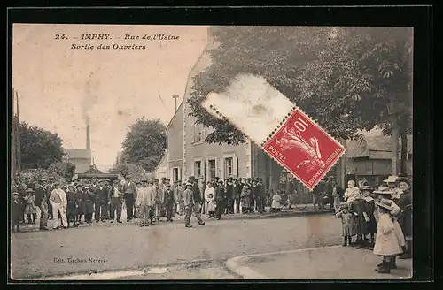 AK Imphy, Rue de l`Usine, Sortie des Ouvriers