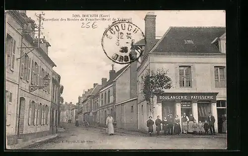 AK Bourth, Carrefour des Routes de Francheville et de Verneuil