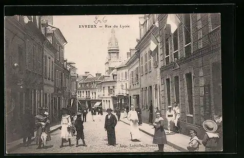 AK Evreux, Rue du Lycée