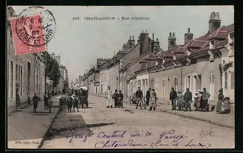 AK Chateudun, Rue d`Orléans