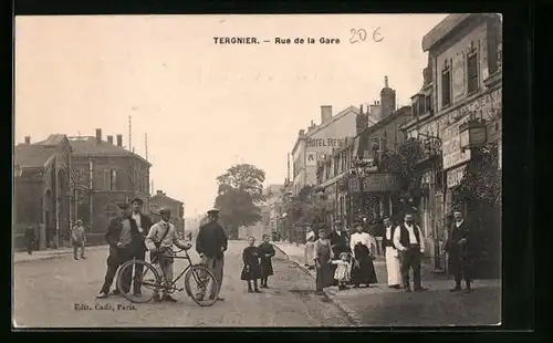 AK Tergnier, Rue de la Gare