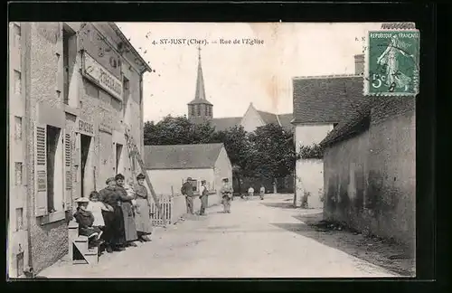 AK St-Just, Rue de l`Eglise