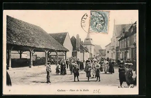 AK Culan, Place de la Halle