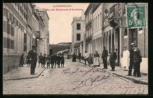 AK Landrecies, Rue des Boulevards-d`Arschottes