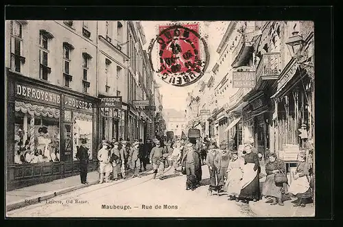 AK Maubeuge, Rue de Mons