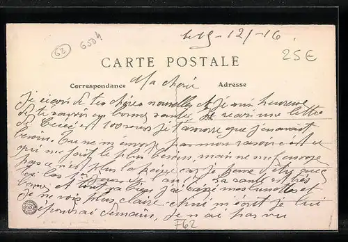 AK Anvin, Rue d`Hesdin