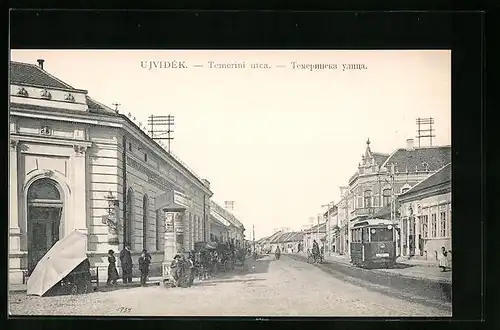 AK Ujvidék, Temerini utca.