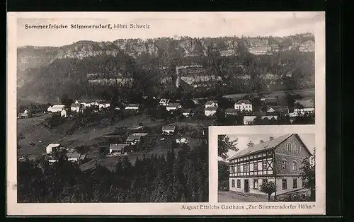 AK Stimmersdorf, Gasthaus zur Stimmersdorfer Höhe
