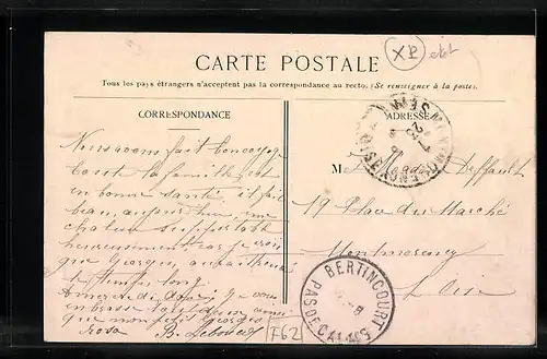 AK Bertincourt, Grande Rue