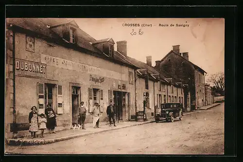 AK Crosses, Route de Savigny