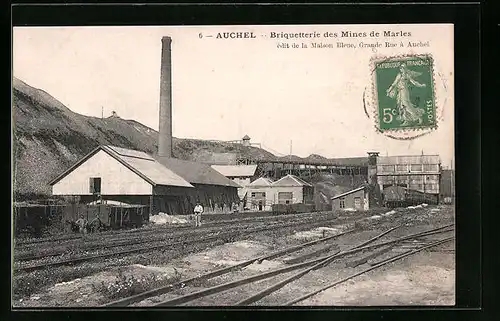 AK Auchel, Briquetterie des Mines de Marles