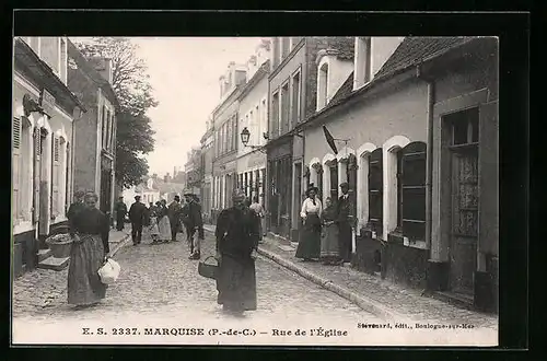 AK Marquise, Rue de l`Eglise