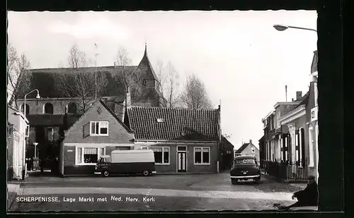 AK Scherpenisse, Lage Markt met Ned. Herv. Kerk